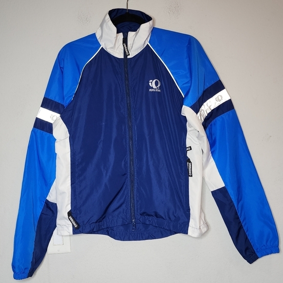 Pearl Izumi Zephrr packable blue cycling jacket. Size small. - Picture 16 of 16